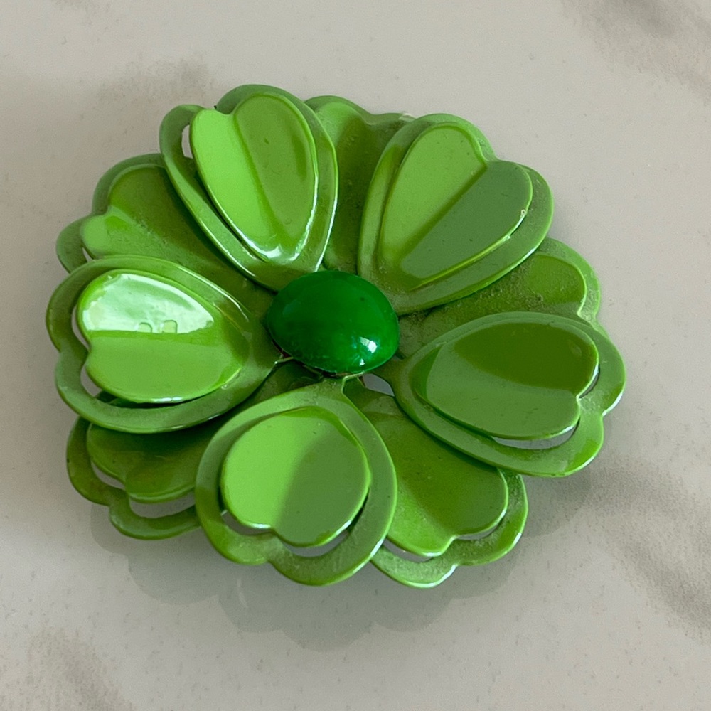 Vintage Enamelware Brooch/Pin
